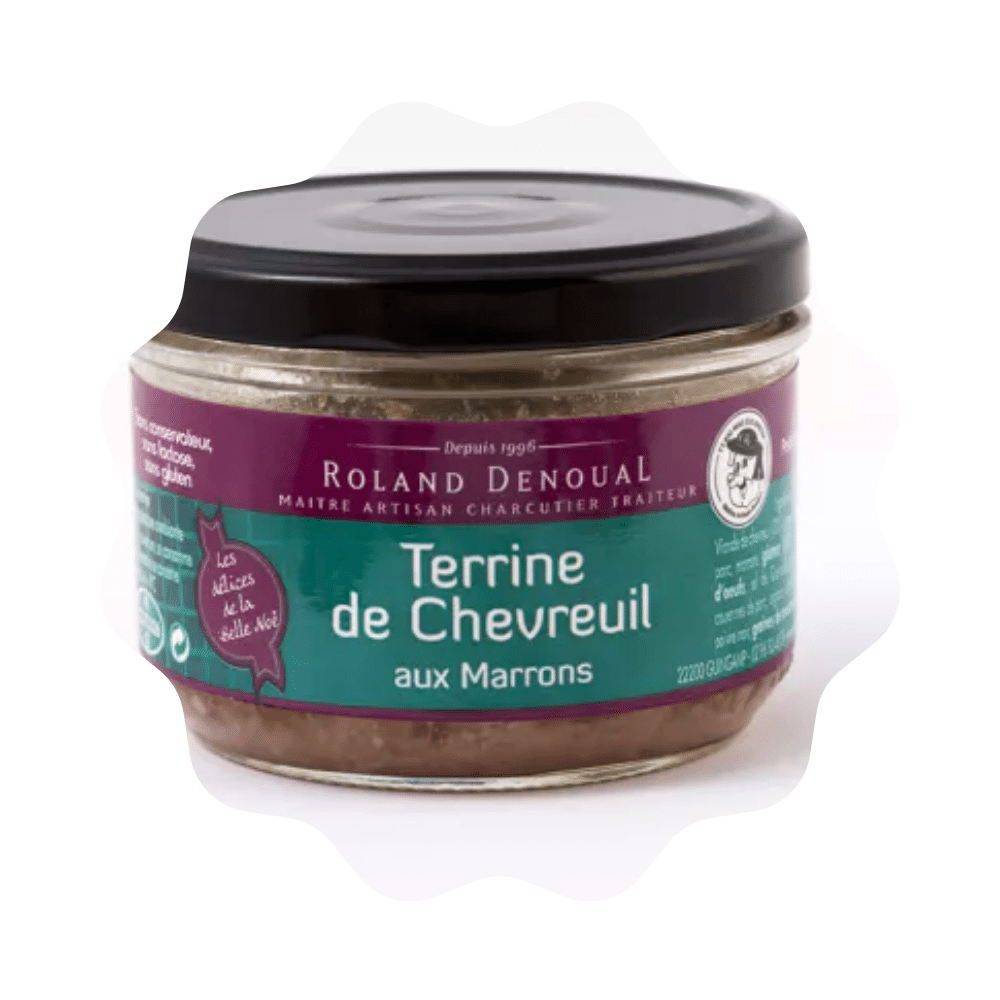 Terrine de chevreuil aux marrons