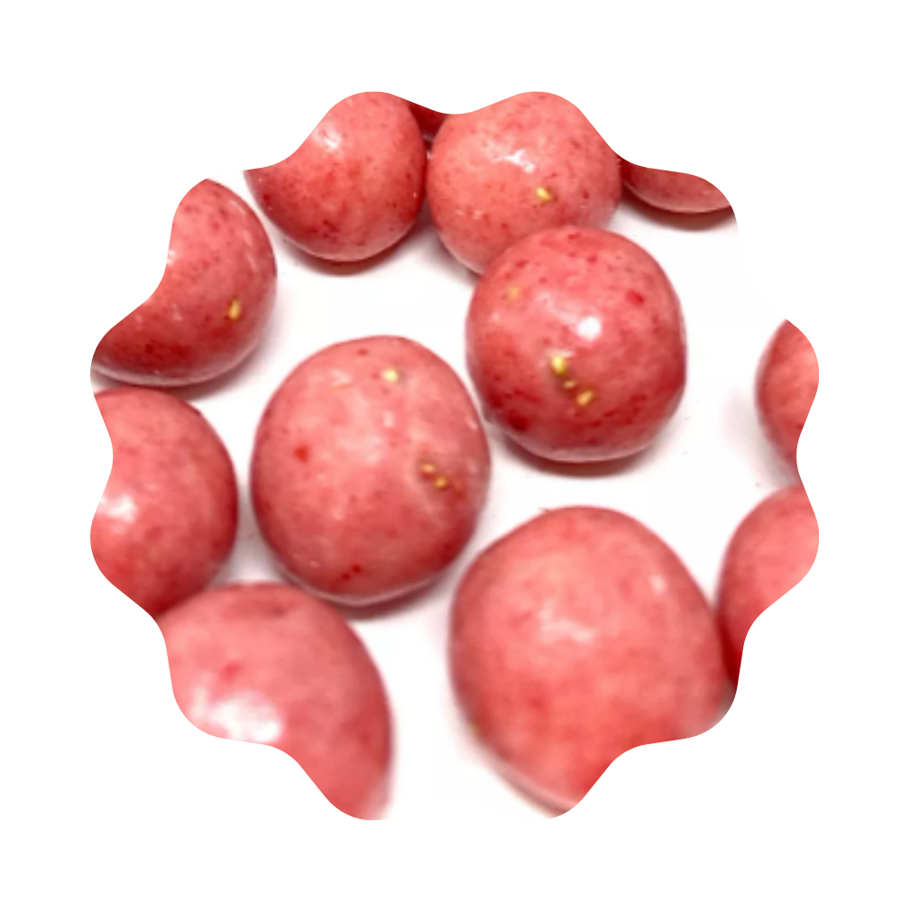 Billes soufflés Fraise 100gr
