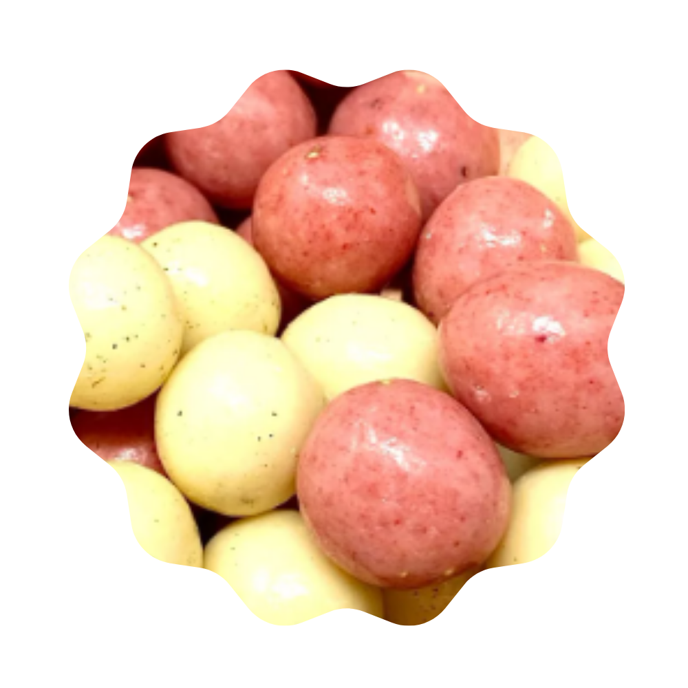 Billes soufflés Vanille Fraise 100gr
