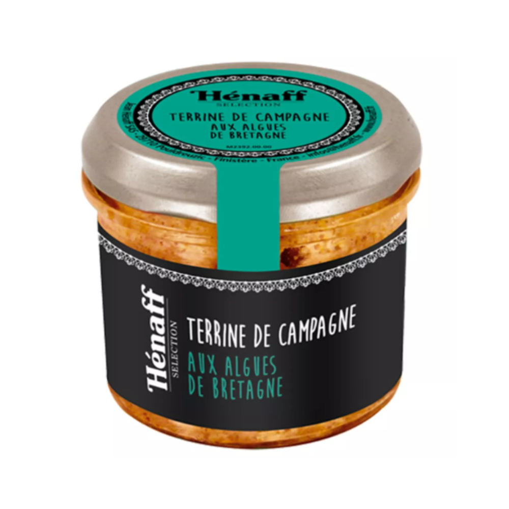 Terrine de campagne aux algues de bretagne 90gr