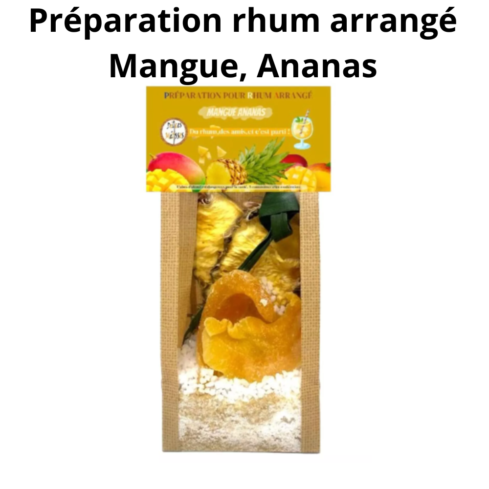 Préparation pour Rhum Arrangé Mangue Ananas