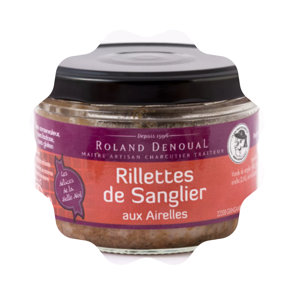 Rillette de sanglier aux airelles