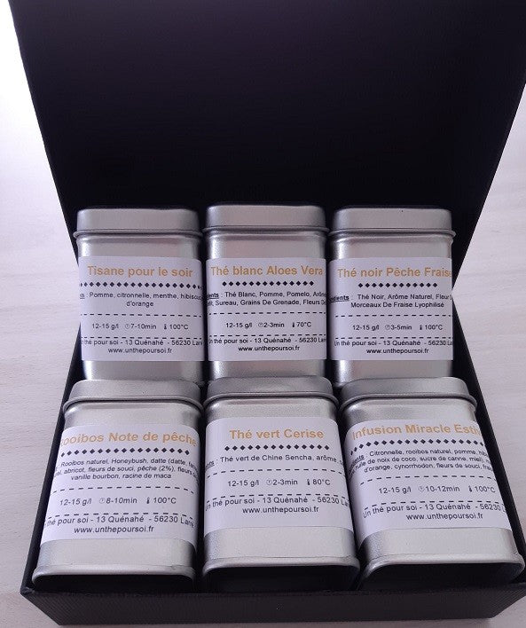 Coffret thé 140 gr