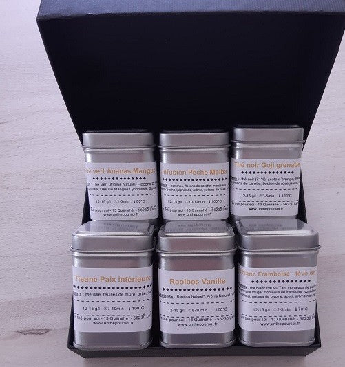 Coffret thé 140 gr