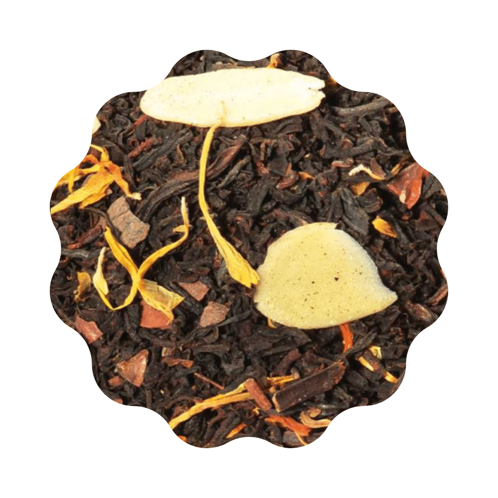 Thé noir Poire Chocolat Amande