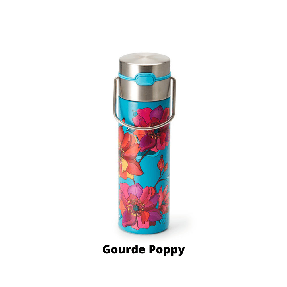 Gourde Inox Poppy