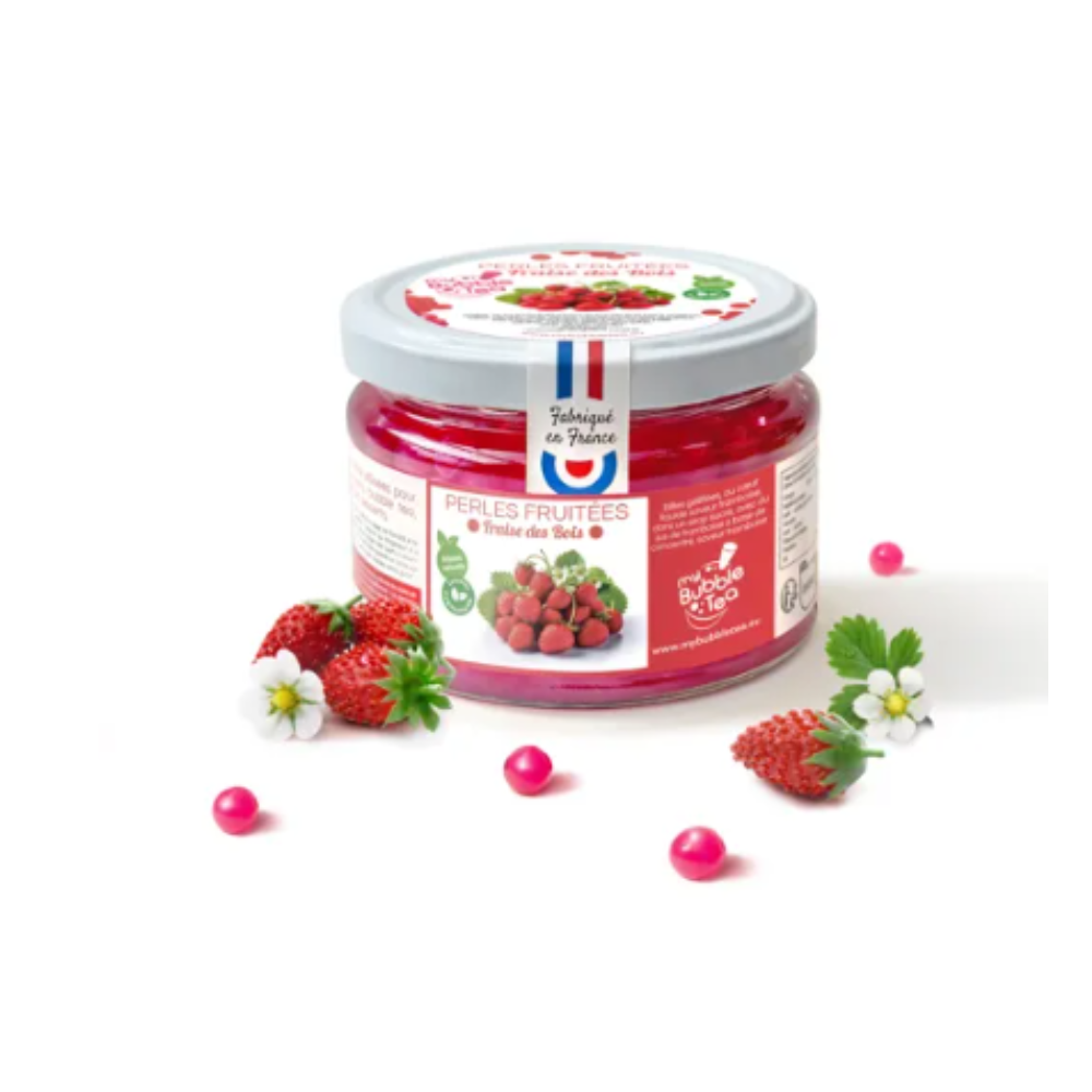 Bubble Tea Fraises des bois