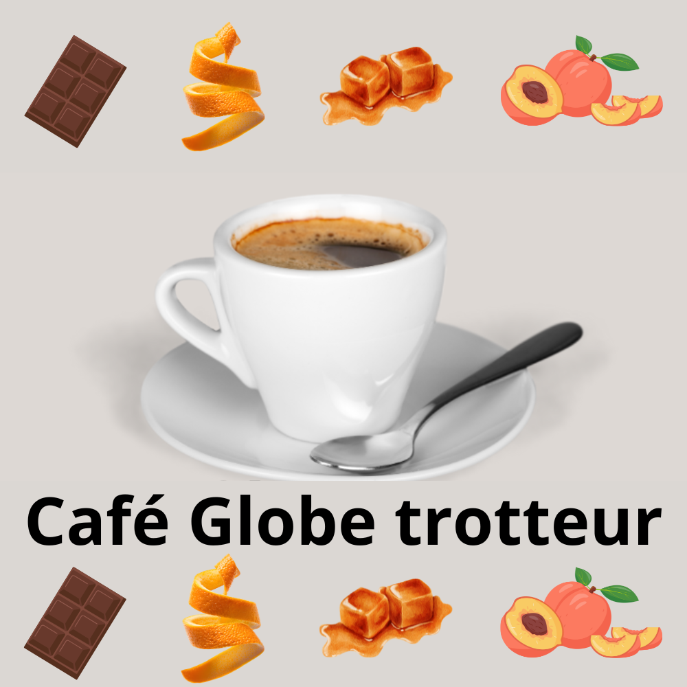 Café Globe trotteur