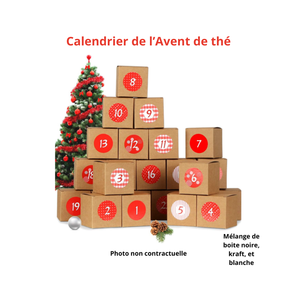Calendrier de l'Avent d'Oursons Infusions