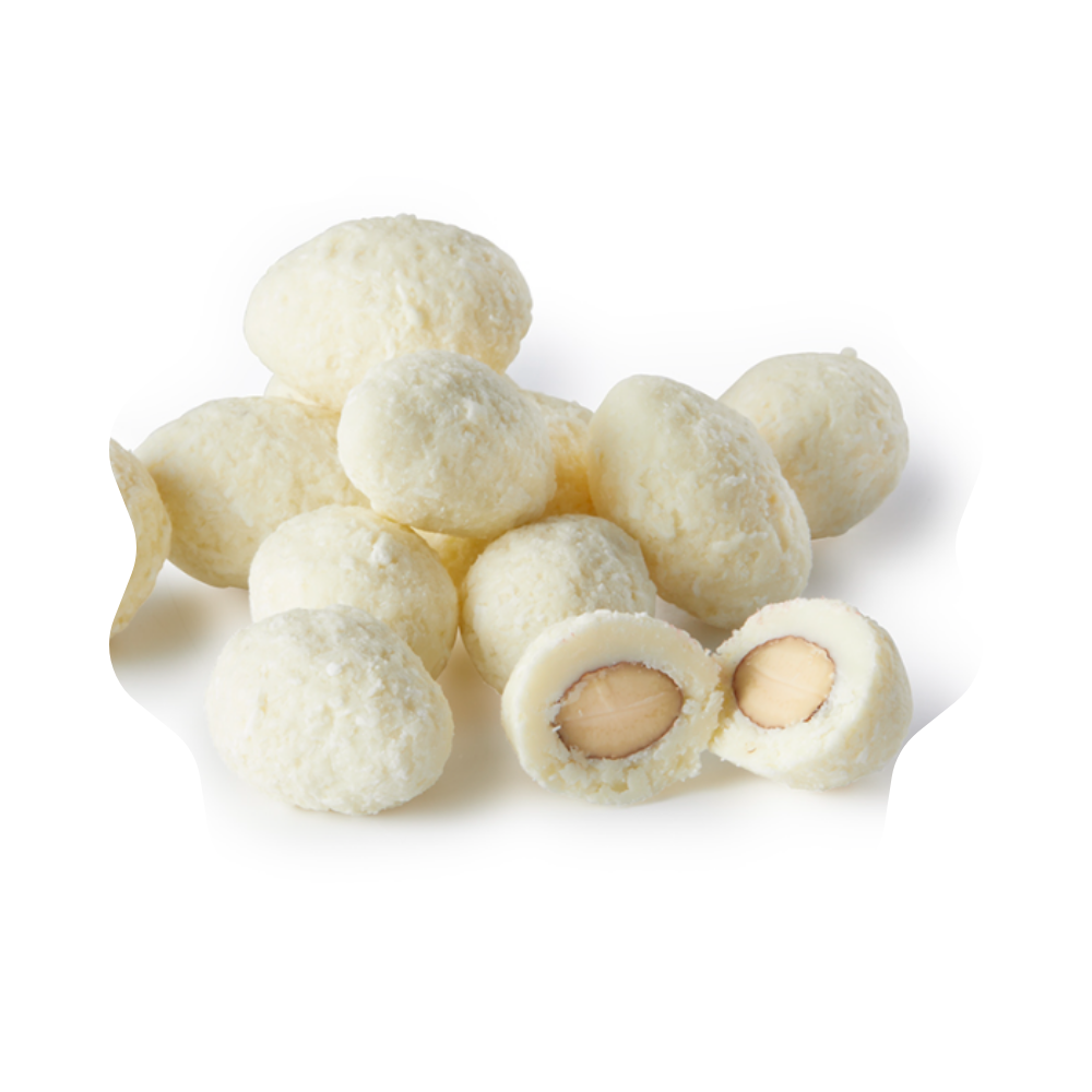 Amande coco et chocolat blanc - 100gr
