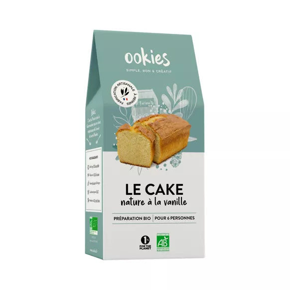 Préparation pour Gâteaux Bio - Le Cake Nature à la Vanille