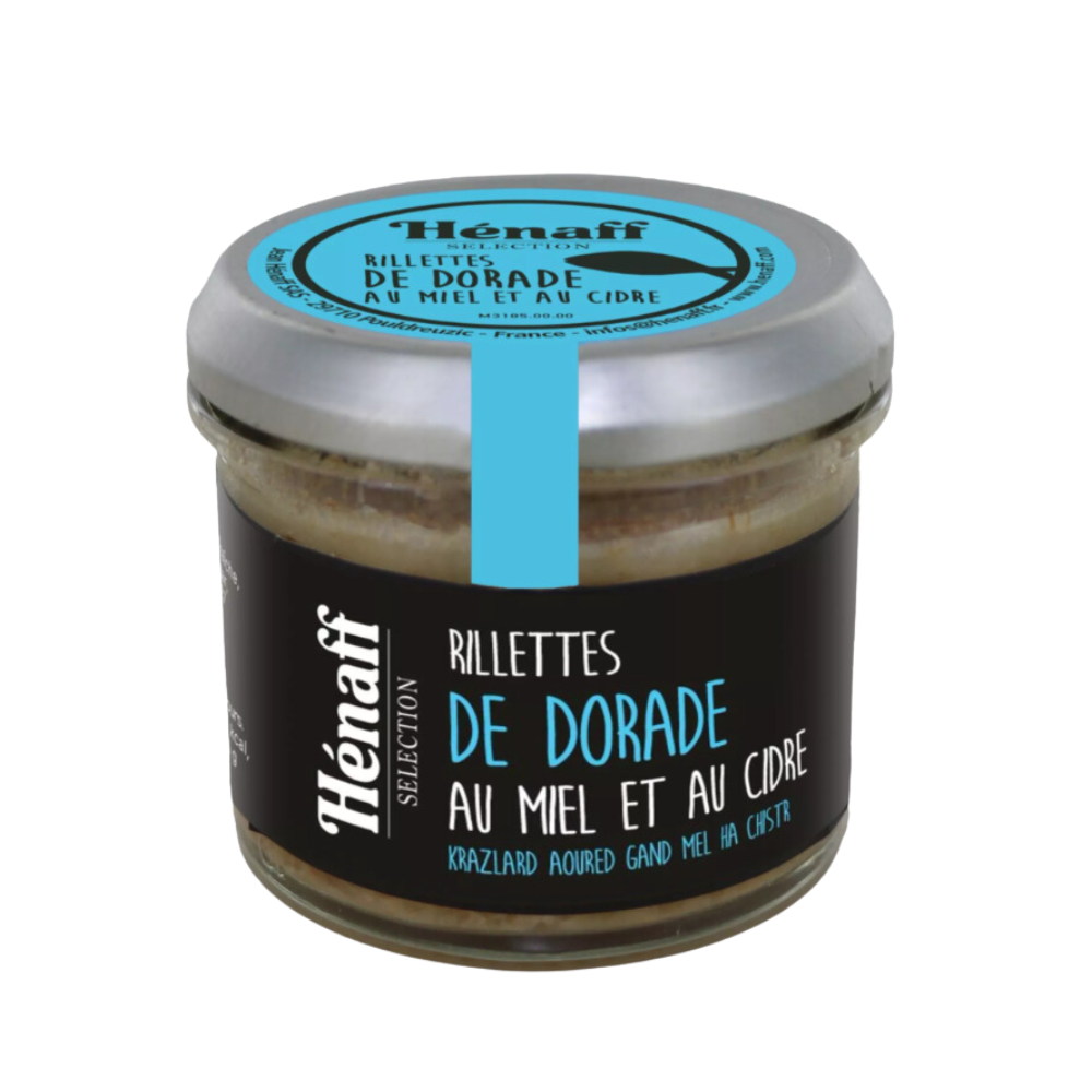 Rillettes de dorade au miel et cidre 90g