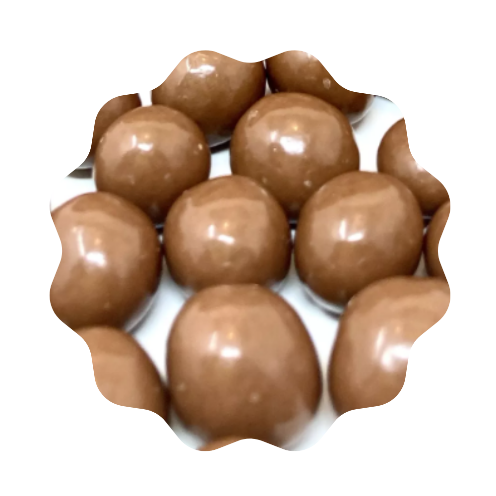 Billes de maïs, chocolat au lait 100gr