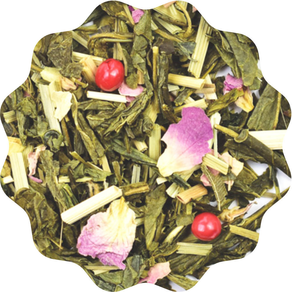 Thé vert Rose Litchi